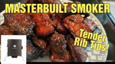 BBQ Rib Tips | Tender N Juicy | With Master Built Smoker