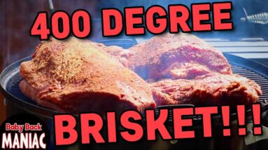 How to Cook Competition Brisket (Wagyu) Hot and Fast | 400 Degrees | Weber Smokey Mountain Harry Soo