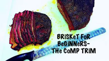 Competition Brisket Trim For Beginners