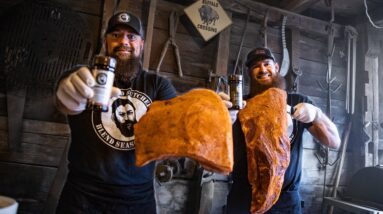 Traeger vs Big Green Egg (Brisket Smoking Competition) |  The Bearded Butchers