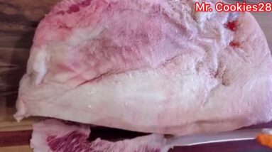 How I trim brisket for competition