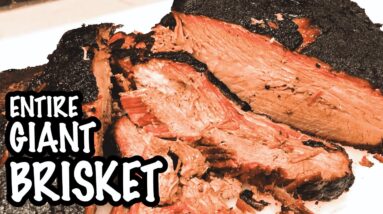 How to Make GIANT Smoked Brisket | Impossibly Kosher
