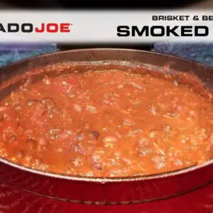 Kamado Joe Brisket & Beans Smoked Chili