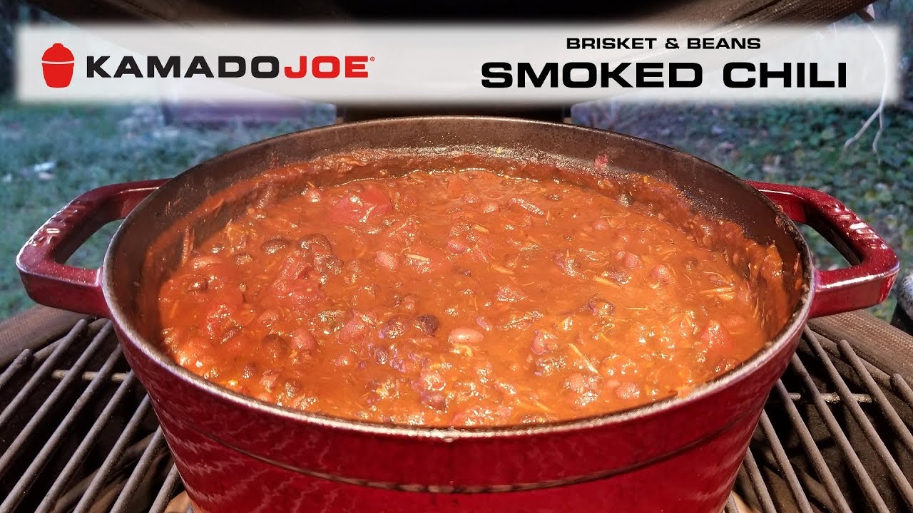 Kamado Joe Brisket & Beans Smoked Chili
