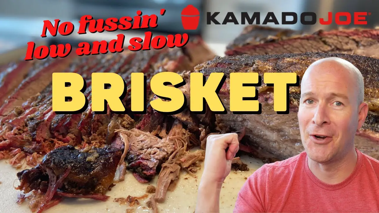 Kamado Joe Brisket Easy Low And Slow Brisket