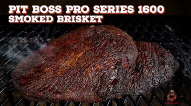 Pit Boss Brisket | Smoked Brisket On A Pellet Grill