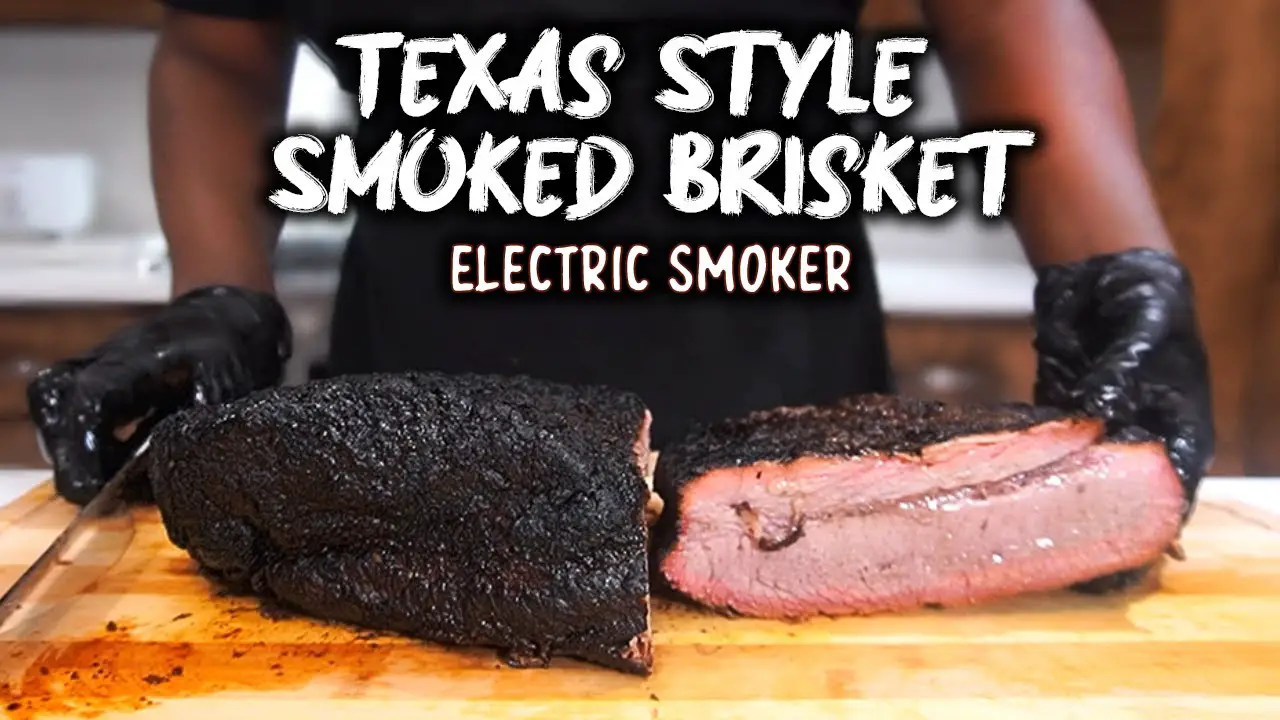 TEXAS STYLE Smoked Brisket In An Electric Smoker (Masterbuilt Smoker