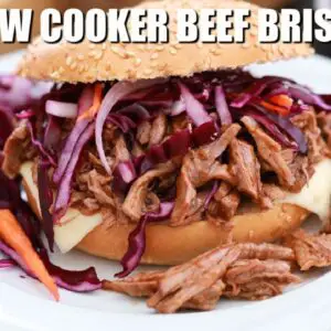 Slow Cooker Beef Brisket - Sweet and Savory Meals