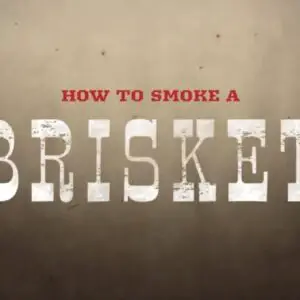Smoke Brisket