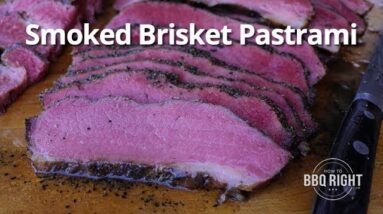 Smoked Brisket Pastrami | Homemade Pastrami Recipe