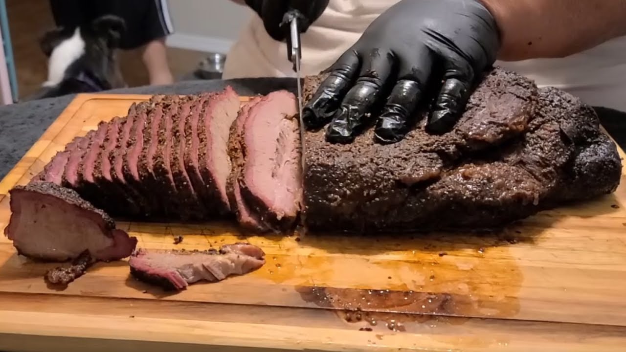 Smoked Full Packer Brisket On The Pit Boss 1100 Pro