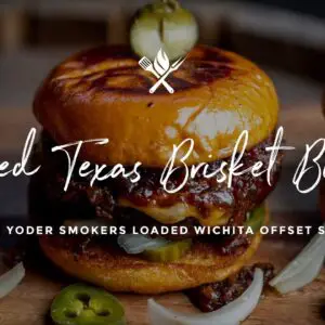 Smoked Texas Brisket Burger