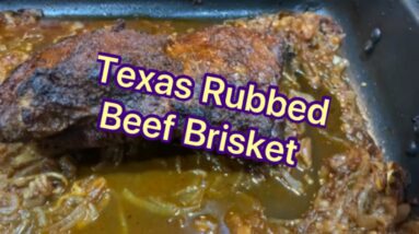 Texas Rubbed Beef Brisket