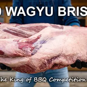 This $200 Wagyu Brisket is the King of BBQ competition