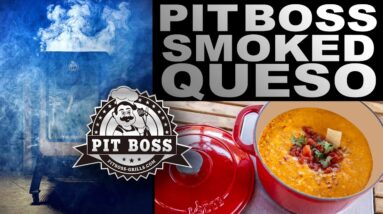 The BEST Smoked Queso on a Pit Boss Vertical Smoker #pitboss #pitbossnation #JustInQueso