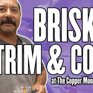 ARNIETEX | Perfect Brisket Trimming & Cook at the Copper Moon Bar & Grill