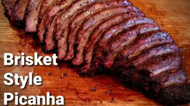 How To Cook A Picanha - Wagyu Picanha Cooked Brisket Style