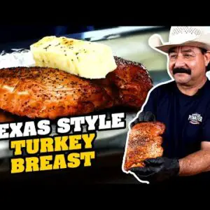 How to Smoke Turkey Breast: Only FOUR INGREDIENTS (Texas Style Recipe)