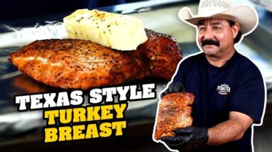 How to Smoke Turkey Breast: Only FOUR INGREDIENTS (Texas Style Recipe)