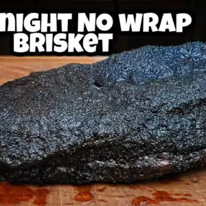 Overnight No Wrap Brisket - Pellet Smoker Brisket Recipe - Smokin' Joe's Pit BBQ