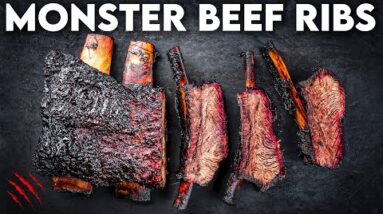 Texas BBQ Style Monster Beef Ribs (Dino Ribs) #HowTo #BBQ