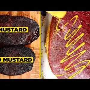 MUSTARD on BRISKET?! Does Your Barbecue Rub REALLY Need a Binder?