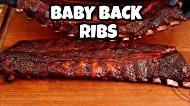 Baby Back Ribs Recipe - Smoked Baby Back Ribs