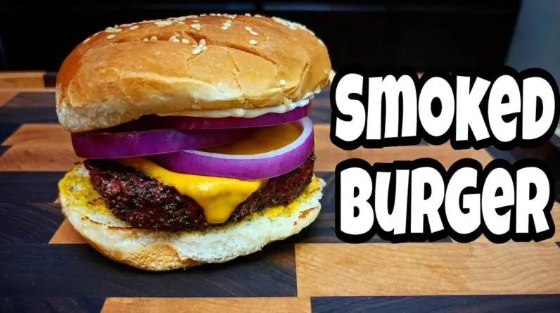 BBQ Joint Smoked Burger - Smoked Brisket Burger