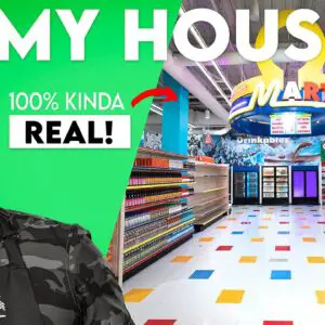 I Found a Grocery Store INSIDE My House... #grocerystore #omegamart #house