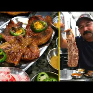 Texas PITMASTER Tries KOREAN BARBECUE (K BBQ - Austin, TX)