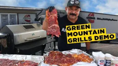 Can a Pellet Grill Handle a Carne Asada?! Green Mountain Grills Demo
