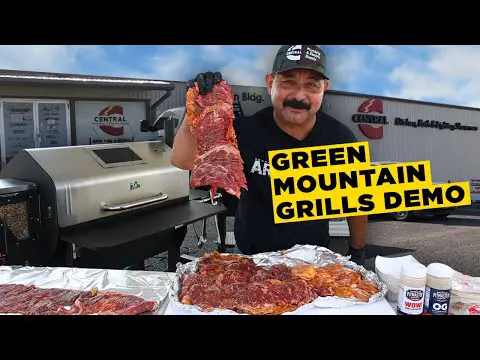 Can a Pellet Grill Handle a Carne Asada?! Green Mountain Grills Demo