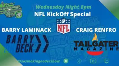 BBQ & Football with Barry Laminack of Barry on Deck and Craig Renfro from Tailgater Magazine