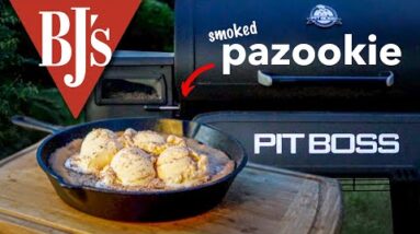 Super EASY Smoked Pizookie at Home! #pizookie #cookie #desert