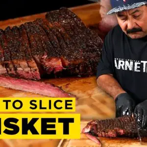 How To SLICE BRISKET Like The BEST BBQ Restaurants (3 Easy Tips)