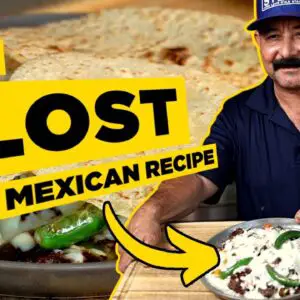 The FORGOTTEN Mexican Restaurant Recipe: FAJITA SOMBRERO