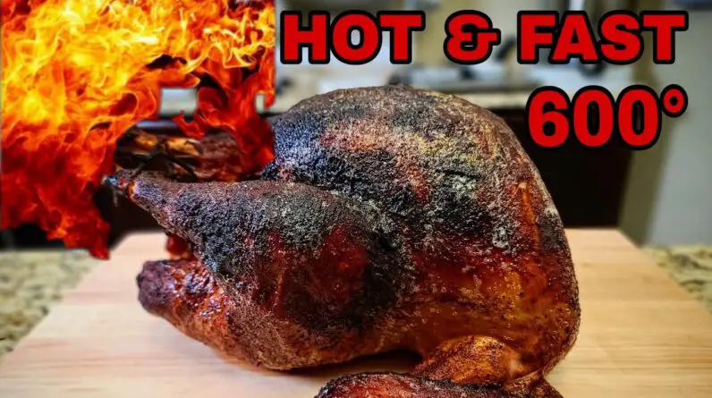 I Smoked A Turkey At 600 Degrees And This Happened - Smoked Turkey Recipe
