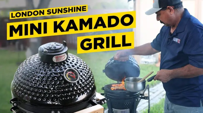 This Mini Kamado Grill Cooks Up a Storm (London Sunshine Cadet)