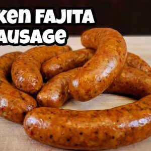 Chicken Fajita Sausage - Homemade Sausage Recipe - Smokin' Joe's Pit BBQ