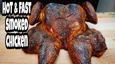 Hot And Fast Crispy Skin Smoked Chicken - Smokin' Joe's Pit BBQ
