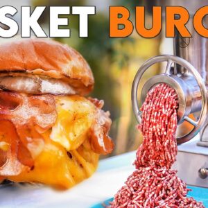 Your Tastebuds Do NOT Stand a Chance! The Ultimate Brisket Burger!