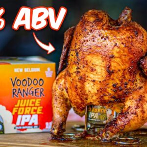 BREW-tiful BBQ: Hazy IPA Beer Can Chicken