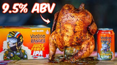 BREW-tiful BBQ: Hazy IPA Beer Can Chicken