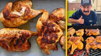 Grill JUICY Pollo Asado Al Cabon w/ These 2 Tips | Mexican Grilled Chicken Recipe