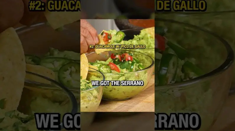 3 Different Guacamoles Served in Mexican Restaurants 🥑