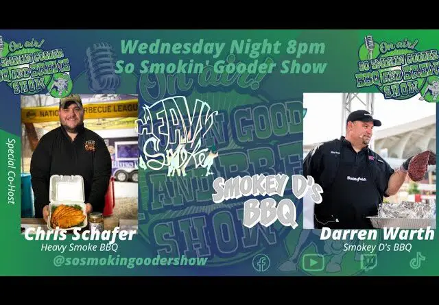 Darren Warth - Smokey D's BBQ - Chris Schafer - Heavy Smoke BBQ