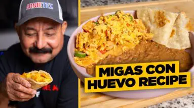 MIGAS con HUEVO Recipe | One of the BEST Mexican Restaurant Breakfasts