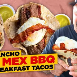 The Legendary TEJANO BREAKFAST TACOS at El Sancho Tex Mex BBQ are Unbelievable