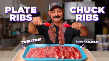 Which cut of BEEF RIBS has more flavor? Chuck Ribs vs Plate Ribs (and TABLITAS)
