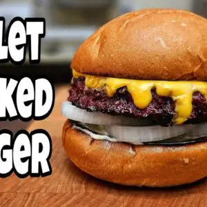Smoked Burger On A Pellet Grill - Smokin' Joe's Pit BBQ